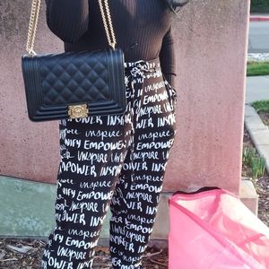 Classic Quilted black handbag